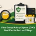 Find Group Policy Objects (GPO) Modified in the Last X Days