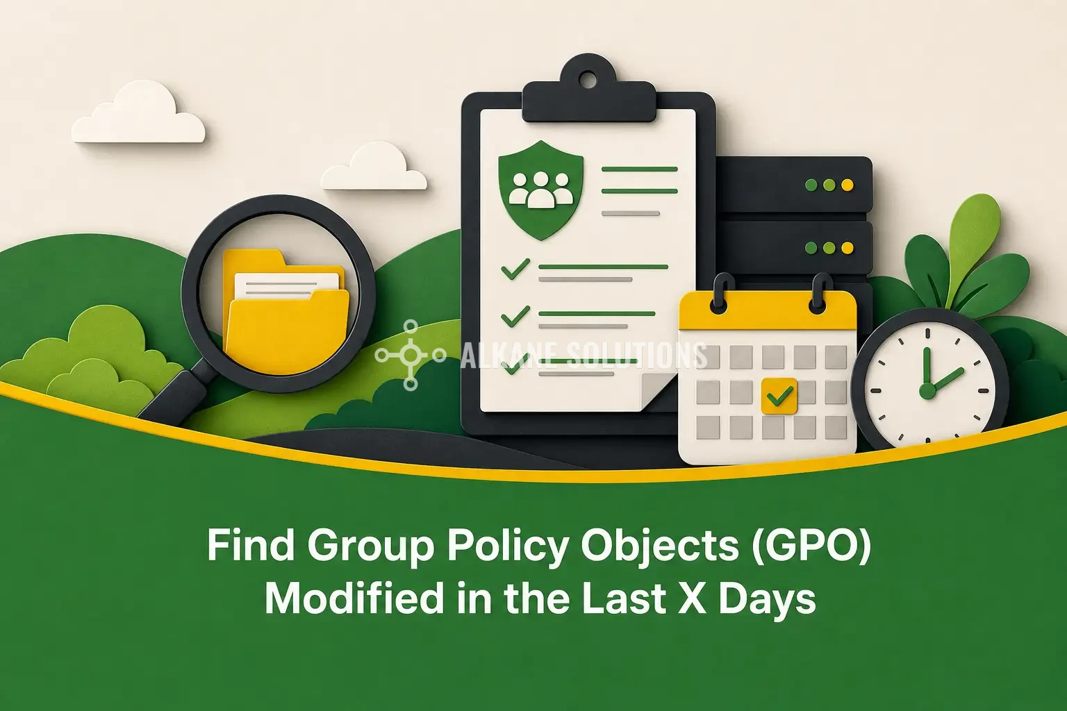 Find Group Policy Objects (GPO) Modified in the Last X Days