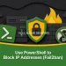 Use PowerShell to Block IP Addresses (Fail2ban)