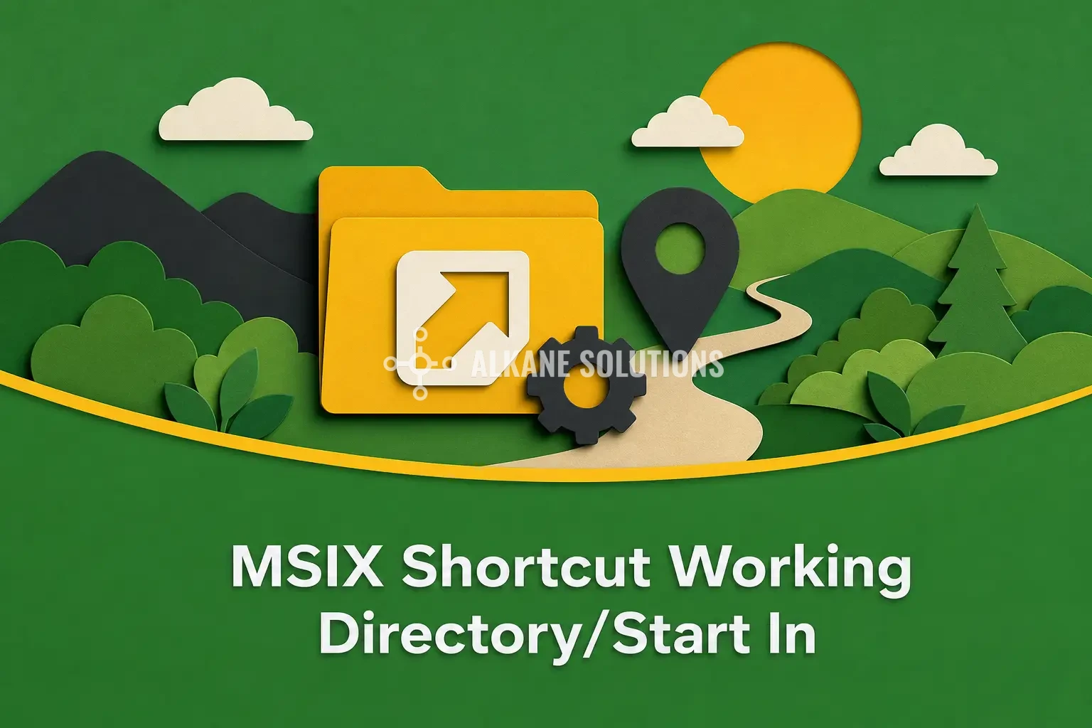 MSIX Shortcut Working Directory/Start In