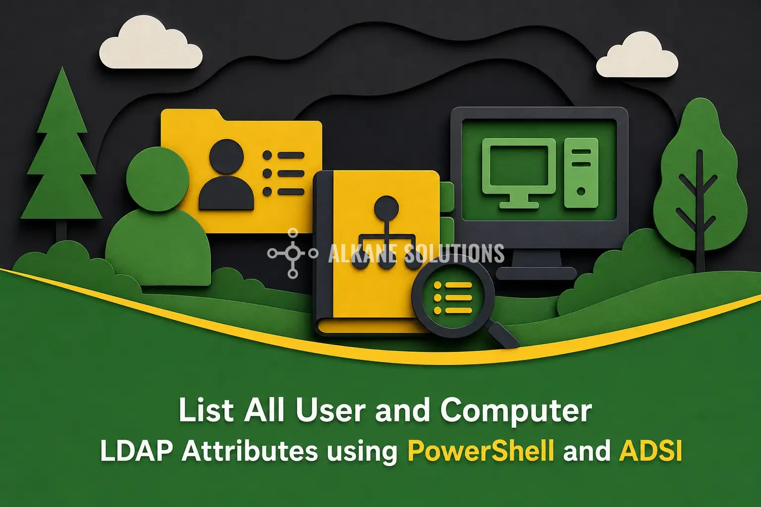 List All User and Computer LDAP Attributes using PowerShell and ADSI