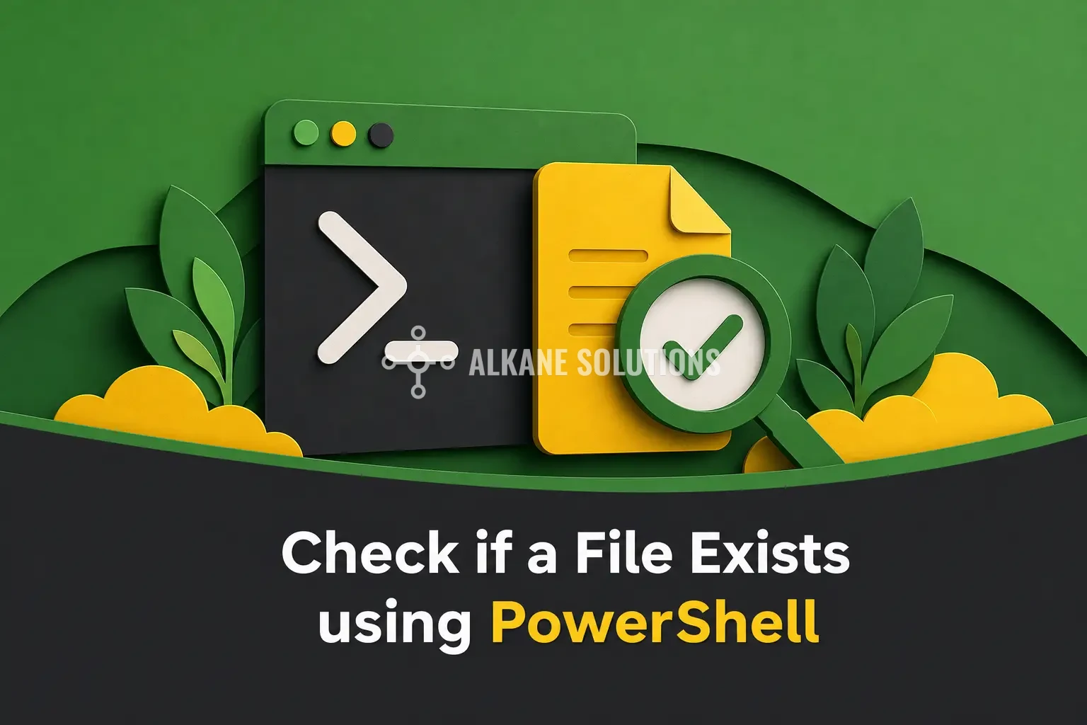 Check if a File Exists using PowerShell