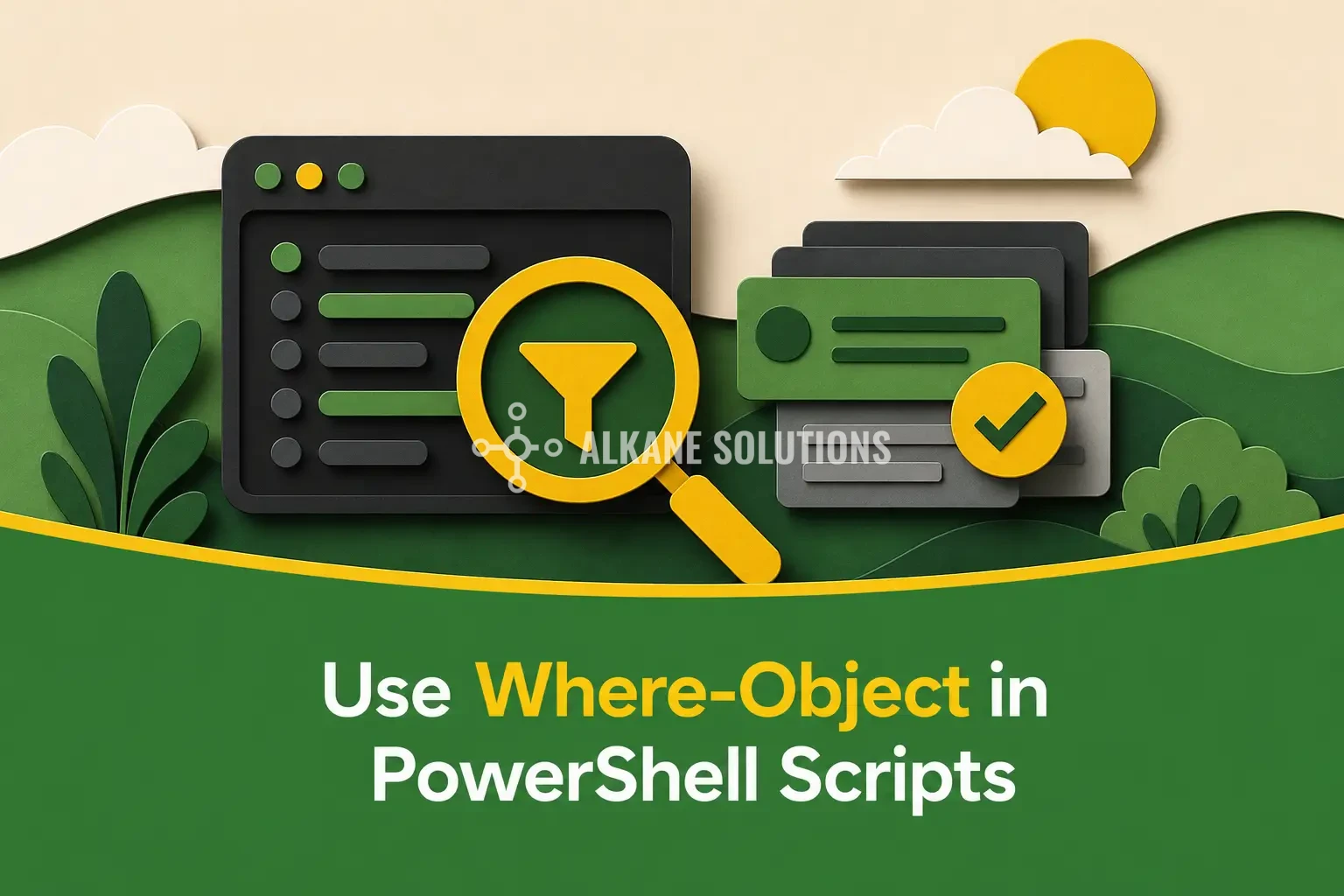 Use Where-Object in PowerShell Scripts