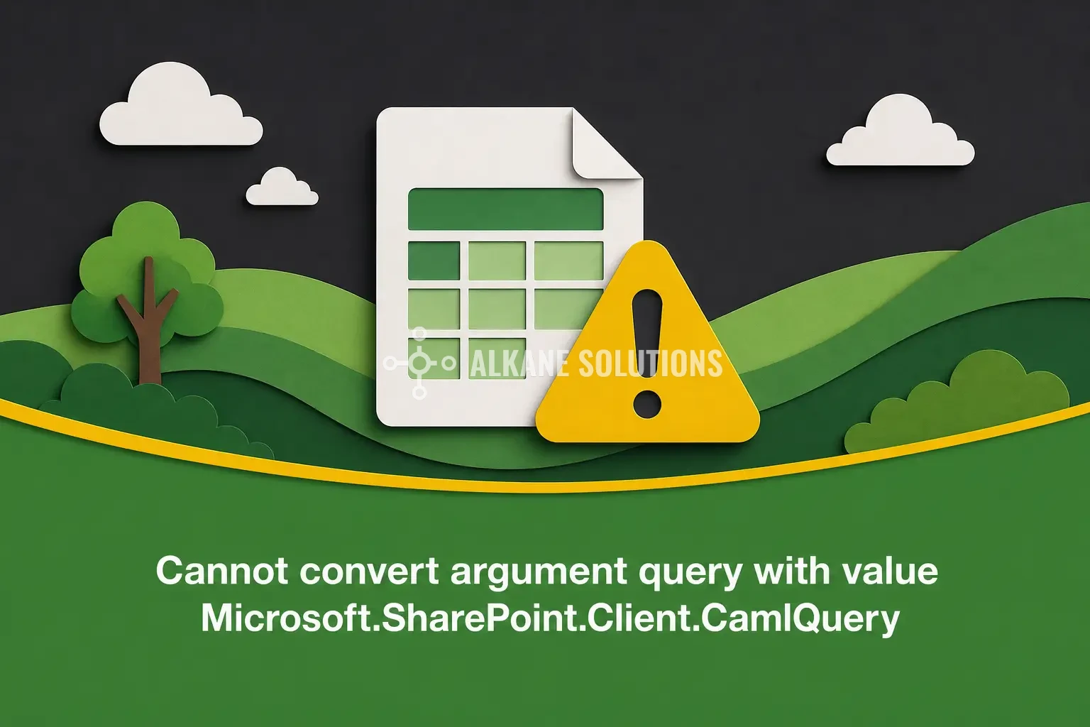 Cannot convert argument query with value Microsoft.SharePoint.Client.CamlQuery