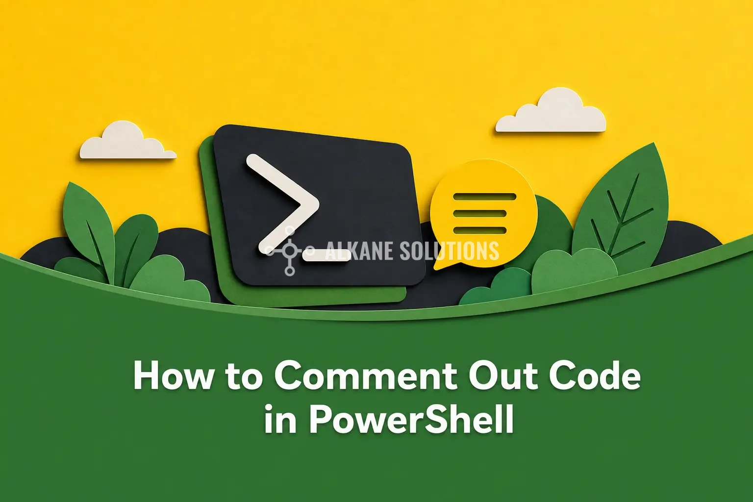 How to Comment Out Code in PowerShell