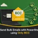 Send Bulk Emails with PowerShell using Only BCC