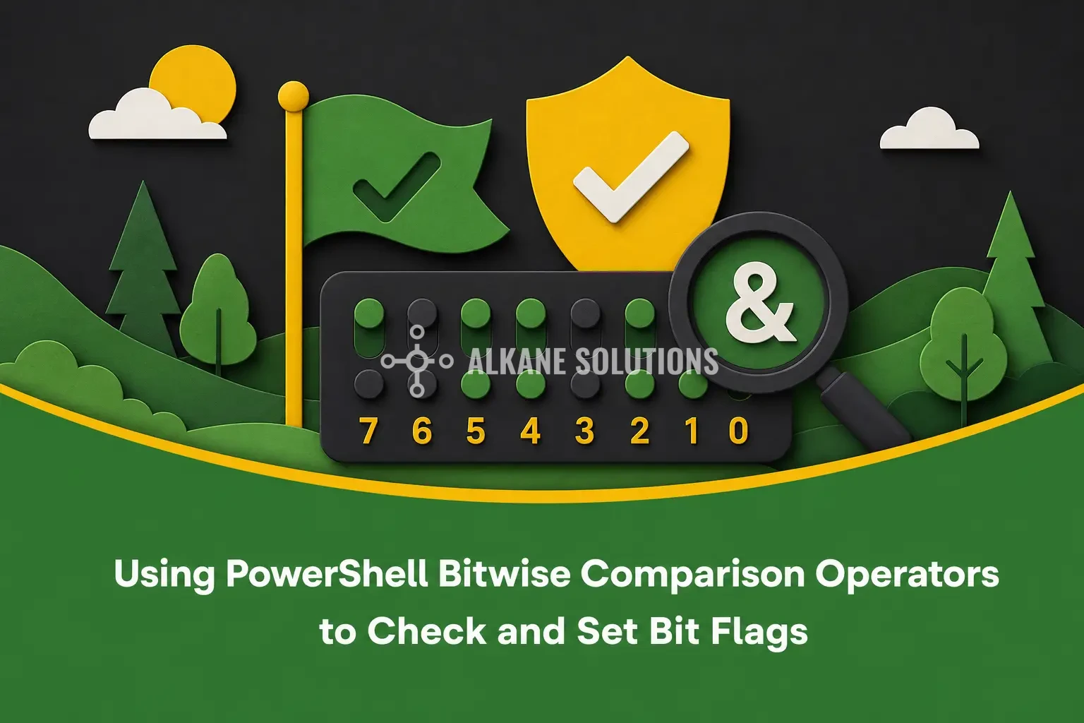 Using PowerShell Bitwise Comparison Operators to Check and Set Bit Flags