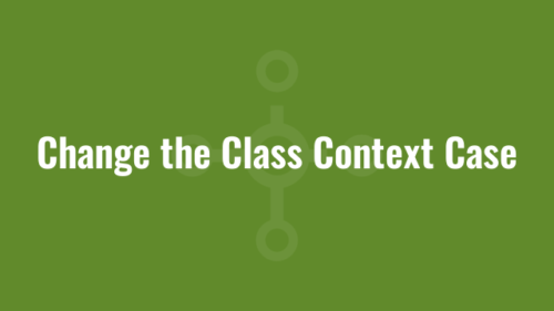 Context Case Change Context Case