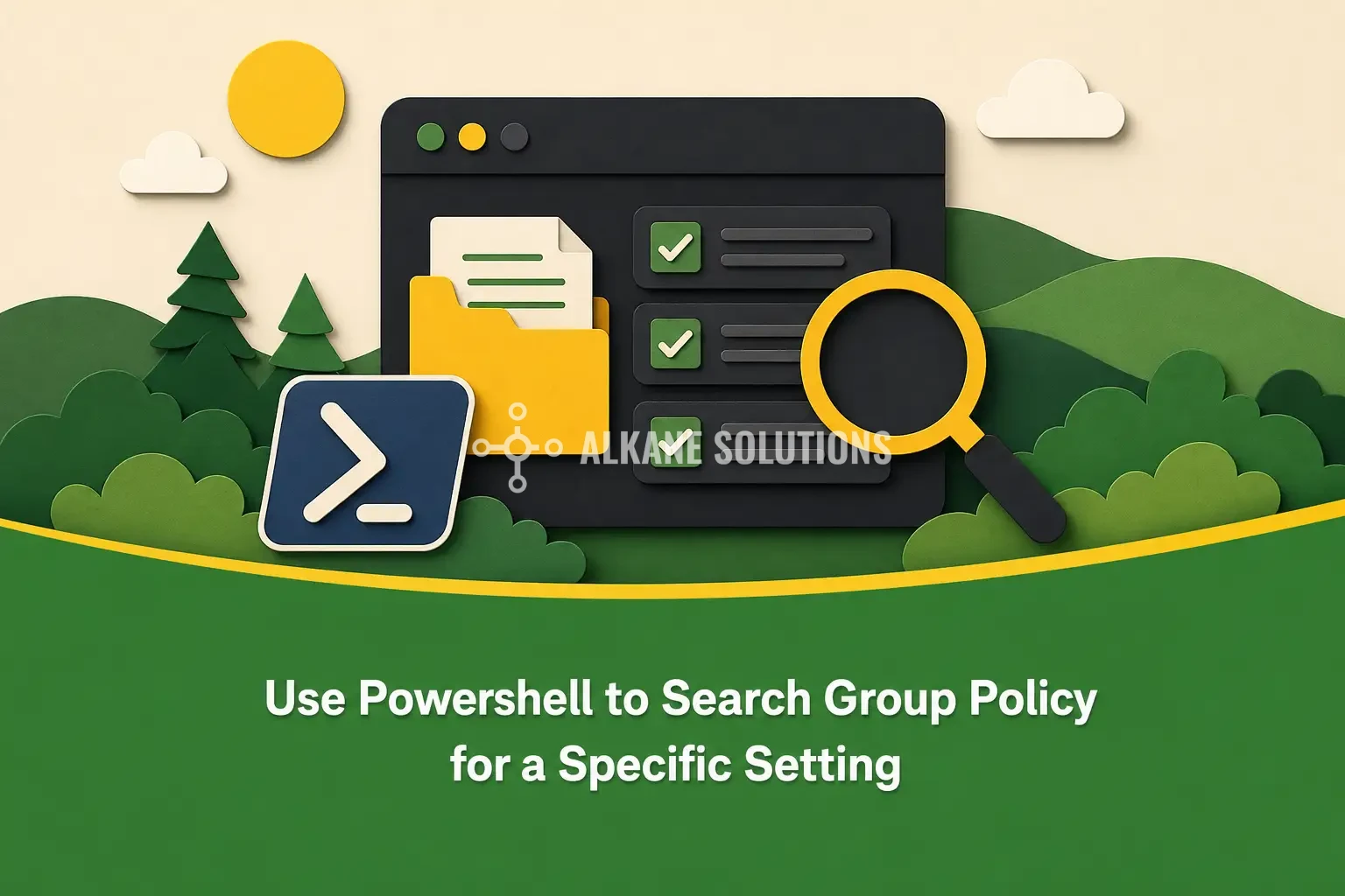 Use Powershell to Search Group Policy for a Specific Setting