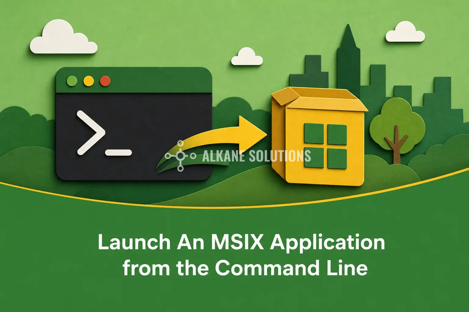 Launch An MSIX Application from the Command Line