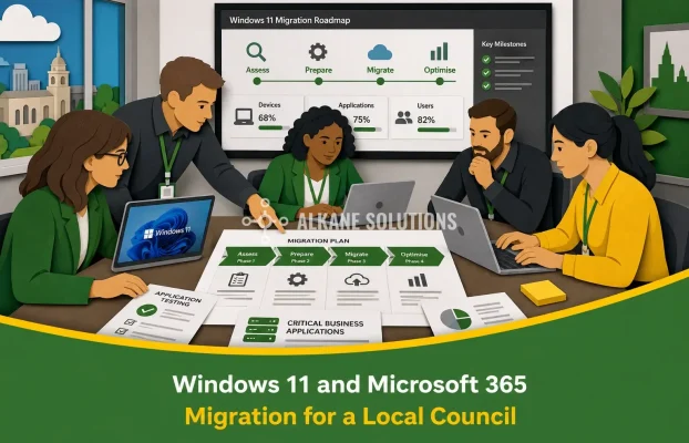 Modern Workplace Services 13 Windows 11 and Microsoft 365 Migration for a Local Council