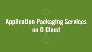 Application Packaging Services on G Cloud