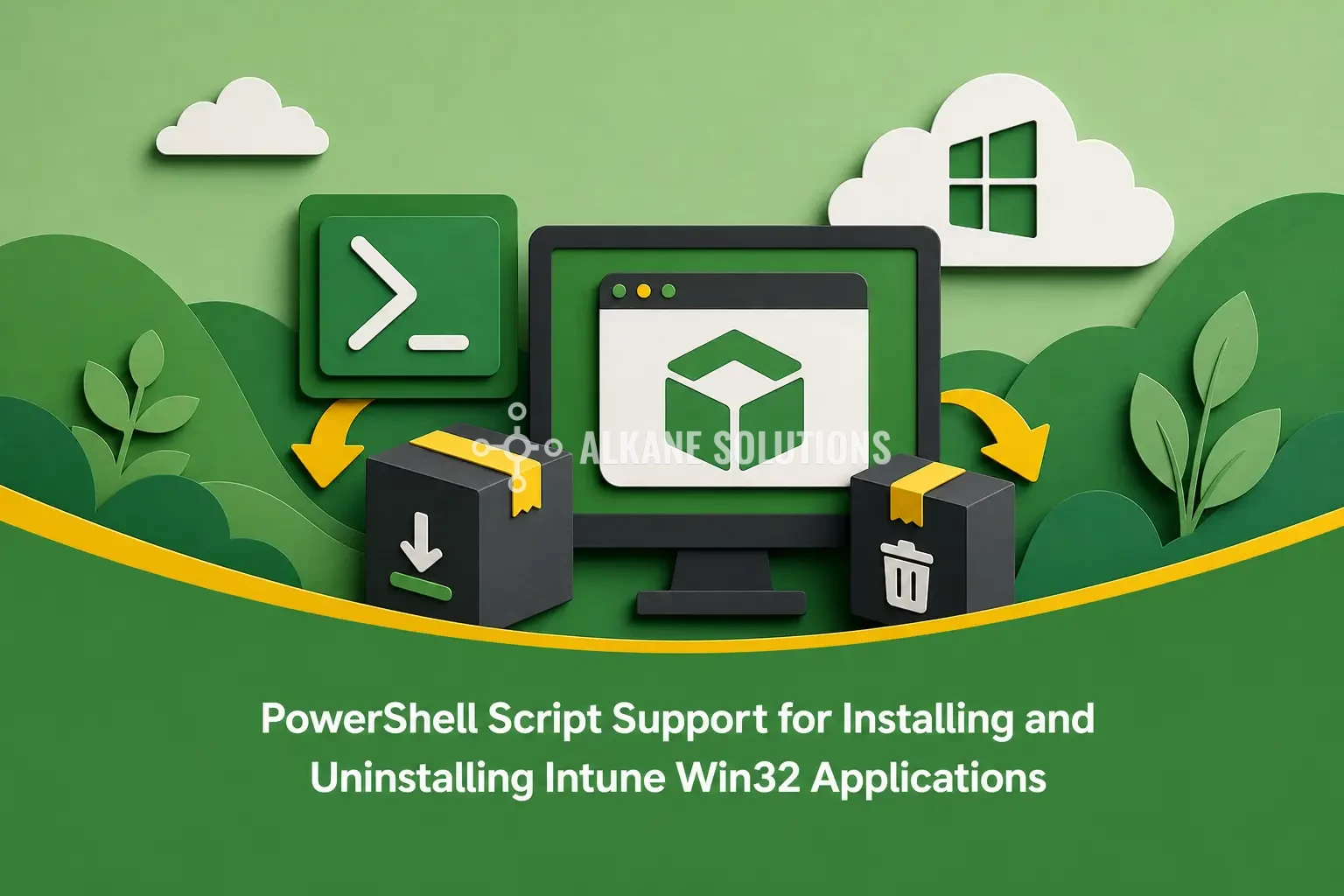 PowerShell Script Support for Installing and Uninstalling Intune Win32 Applications